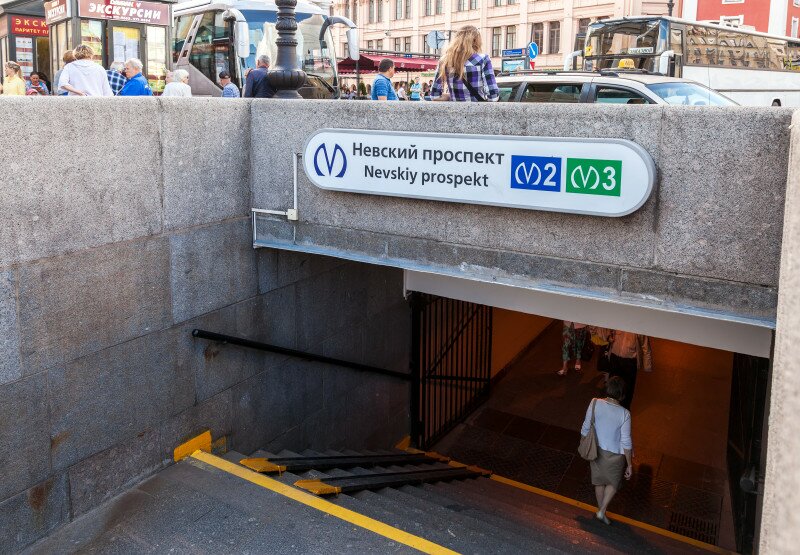 U-Bahn St. Petersburg. Welche Stationen sind einen Blick wert